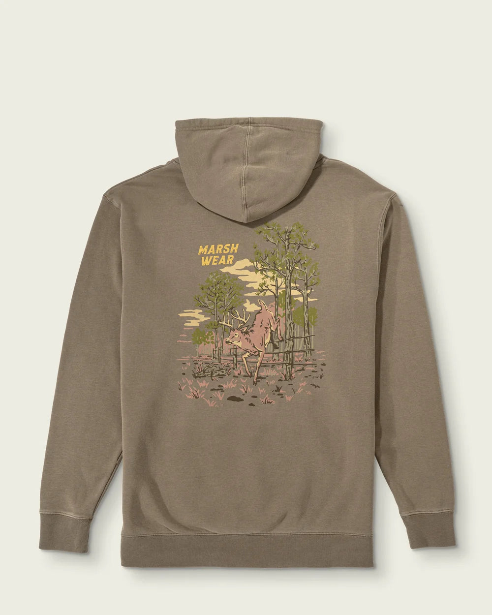 Marsh Wear Whitetail Hoodie,  Clay