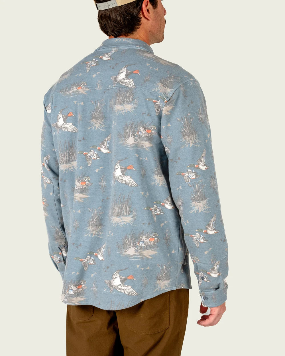 Marsh Wear Fireside Overshirt, Goblin Blue