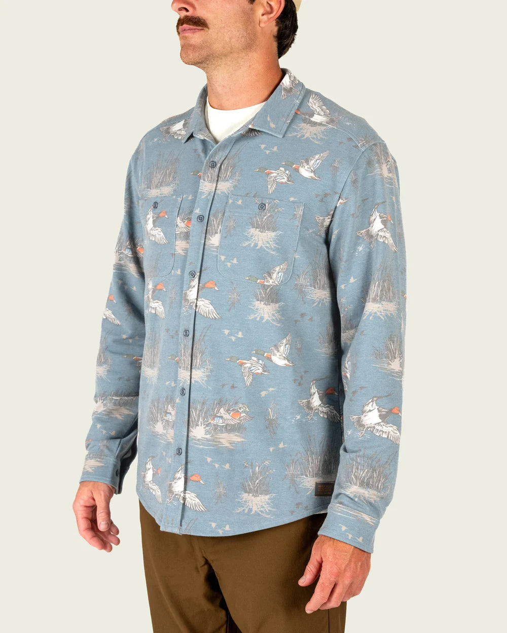 Marsh Wear Fireside Overshirt, Goblin Blue
