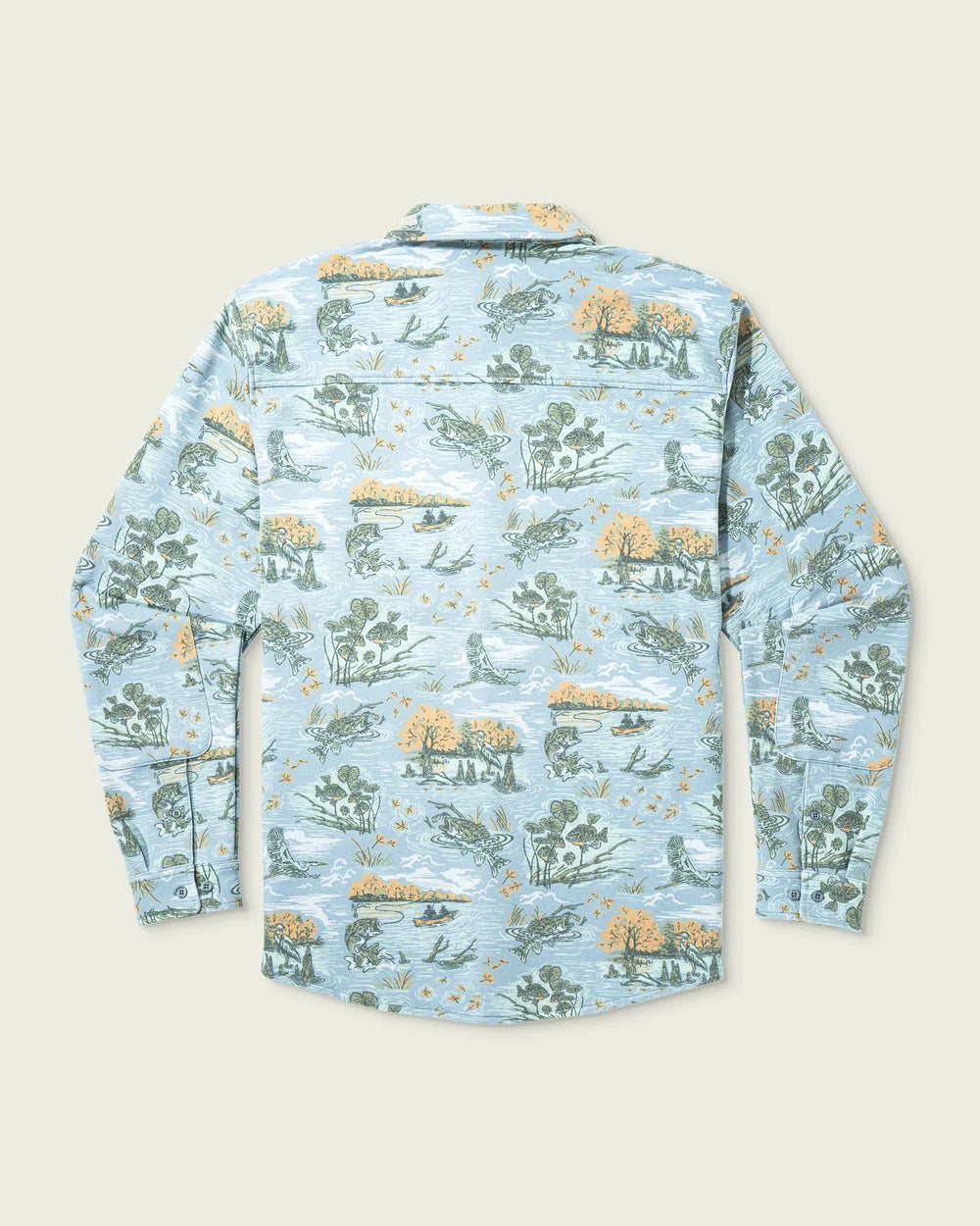 Marsh Wear Fireside Overshirt, Vintage Turquoise