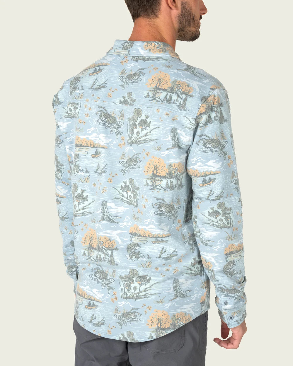 Marsh Wear Fireside Overshirt, Vintage Turquoise