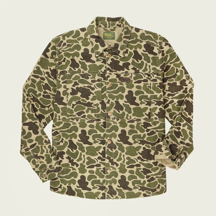 Marsh Wear Delano Shacket, Green Mallard Camo