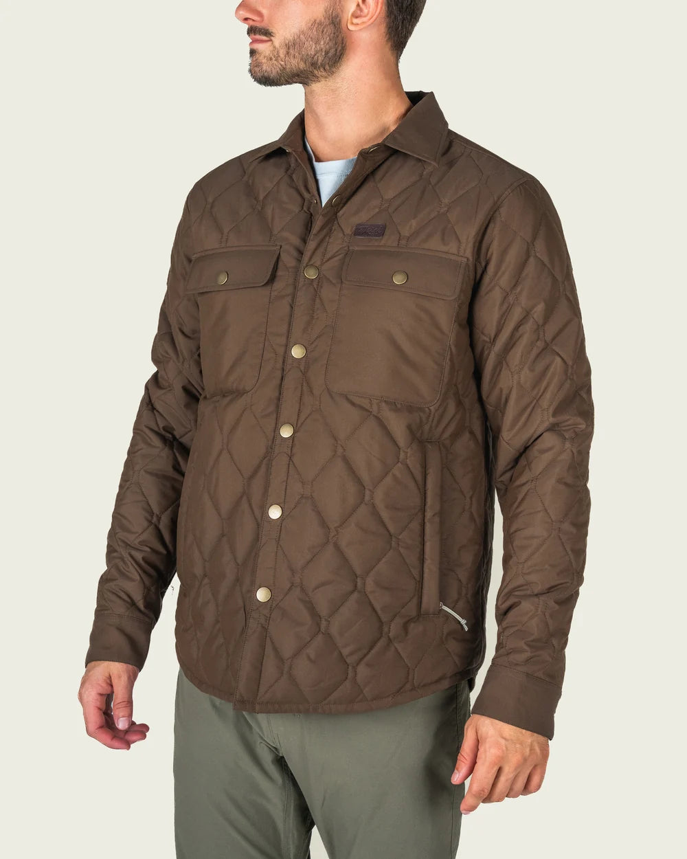 Marsh Wear Saluda Puff Shacket, Desert Palm