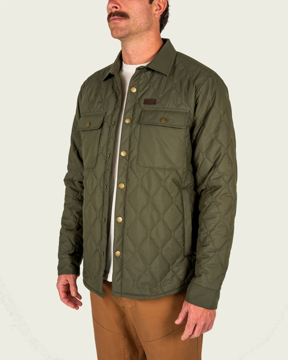 Marsh Wear Saluda Puff Shacket, Grape Leaf