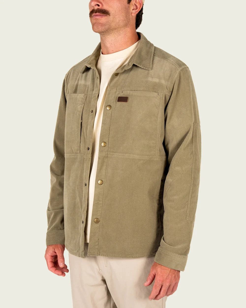 Marsh Wear Delano Cord Shacket, Sage Brush