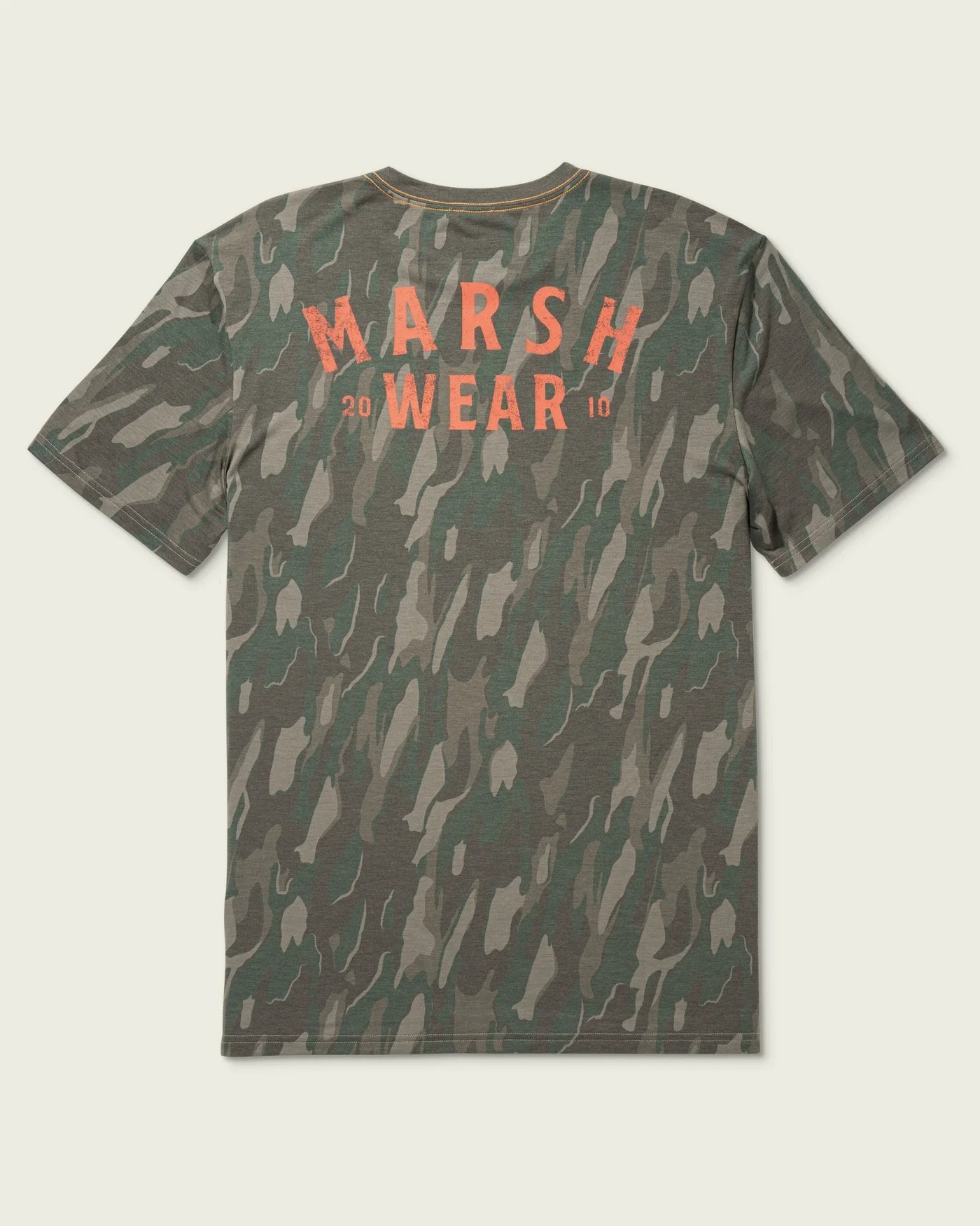 Marsh Wear Stackhouse Tech Tee, Thyme Lowland Camo