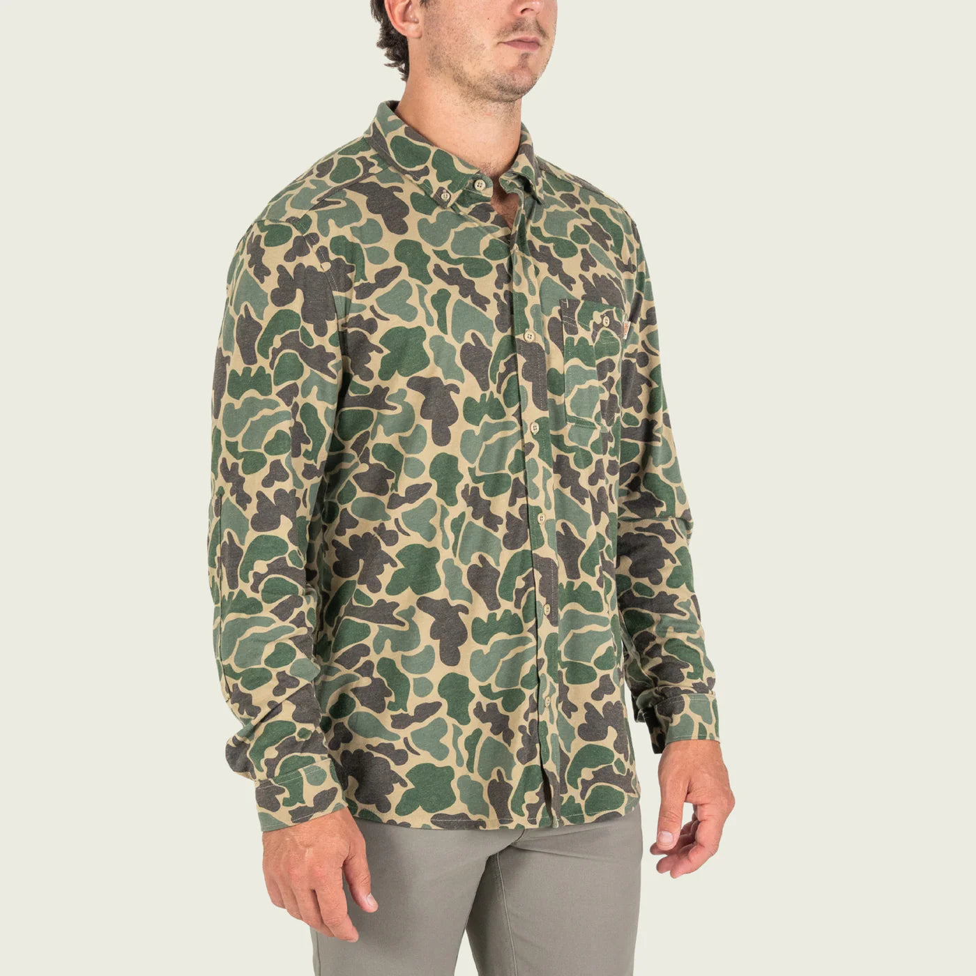 Marsh Wear Lobeco Shirt Green Mallard Camo