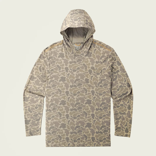 Marsh Wear Boys Buxton Tech Hoodie, Khaki Mallard Camo