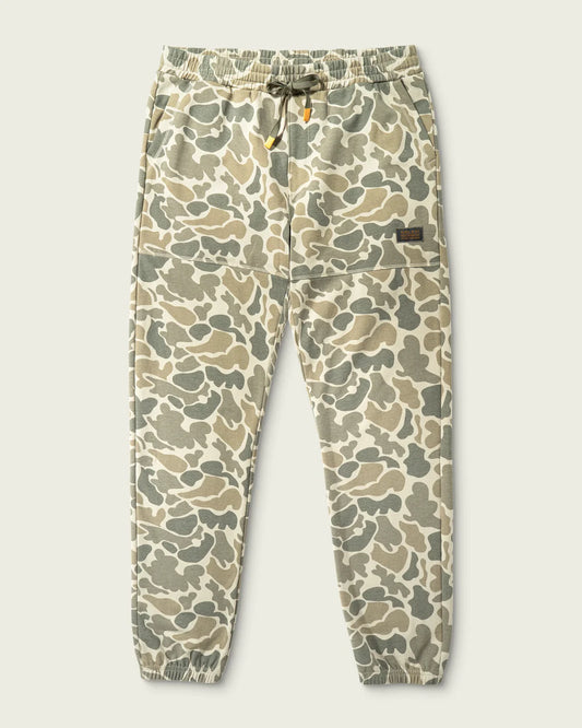Marsh Wear Fireside Fleece Pants 2.0, Khaki Mallard Camo
