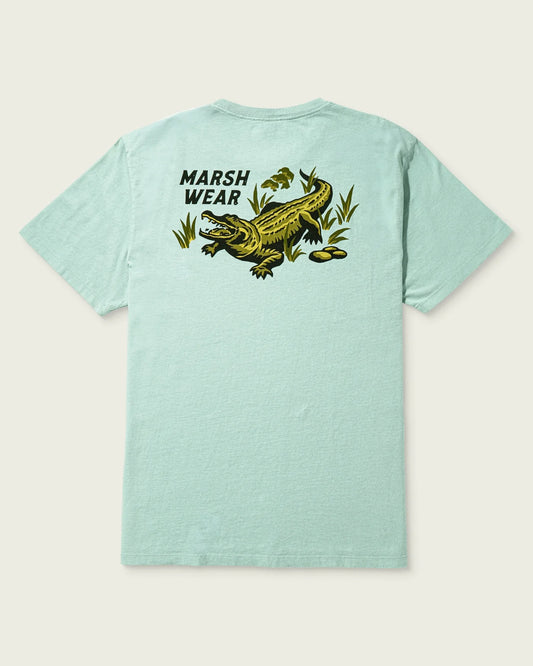 Marsh Wear Heritage Gator SS T-Shirt, Agate