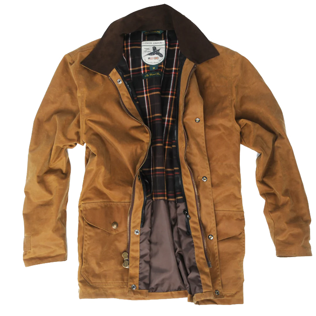 Over Under Waxed Briar Jacket- Field Tan