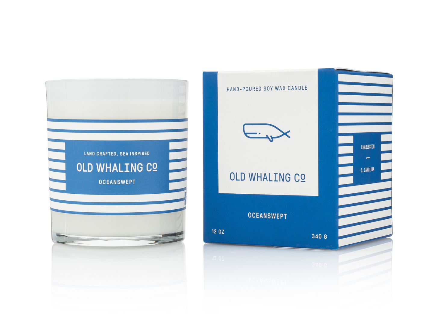 Old Whaling Oceanswept Candle