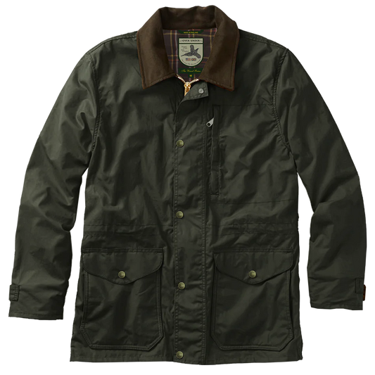 Over Under Waxed Briar Jacket- Olive