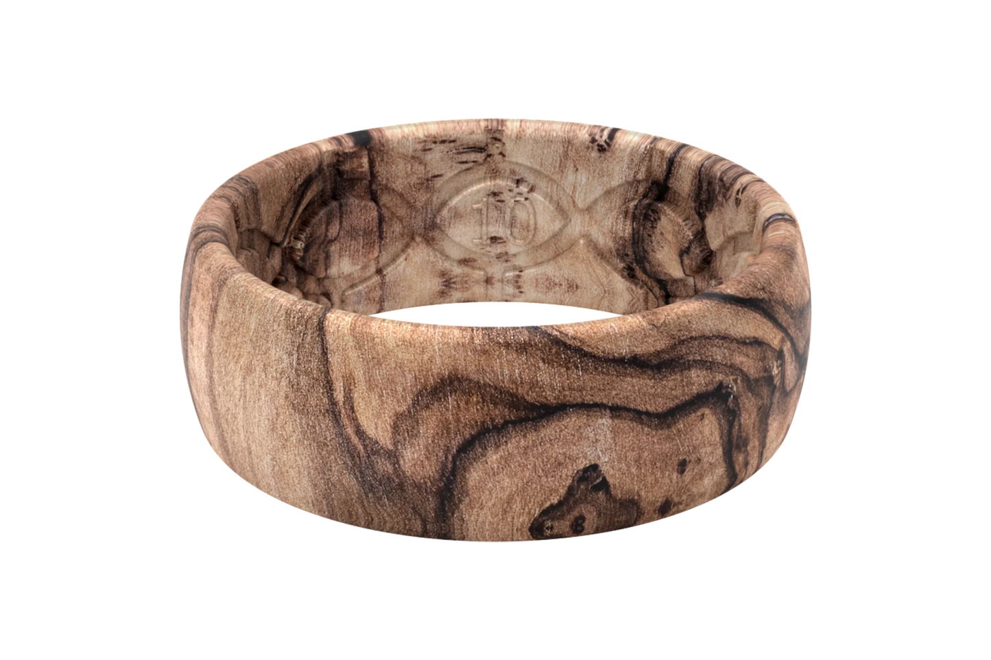 Groove Ring Nomad Burled Walnut Ring