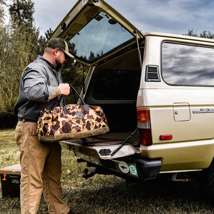 Over Under Old School Camo Sporting Duffle, Autumn Camo