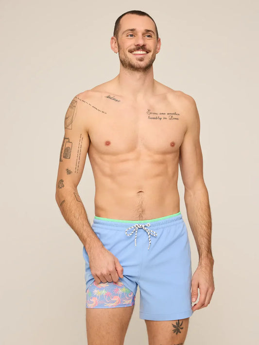 Chubbies The Alpine  Skies Lined Classic Swim Trunk