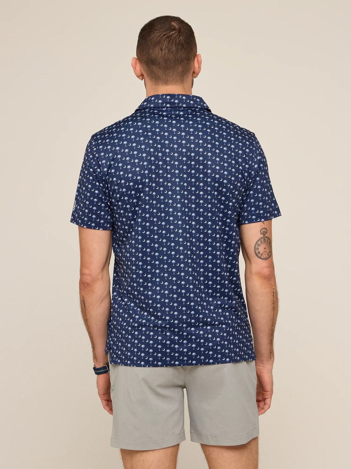Chubbies The Goodnight Palmetto Moon Performance Polo