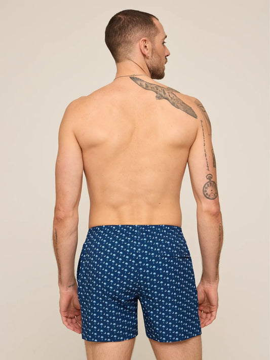 Chubbies The Goodnight Palmetto Moons Lined Classic Swim Trunk
