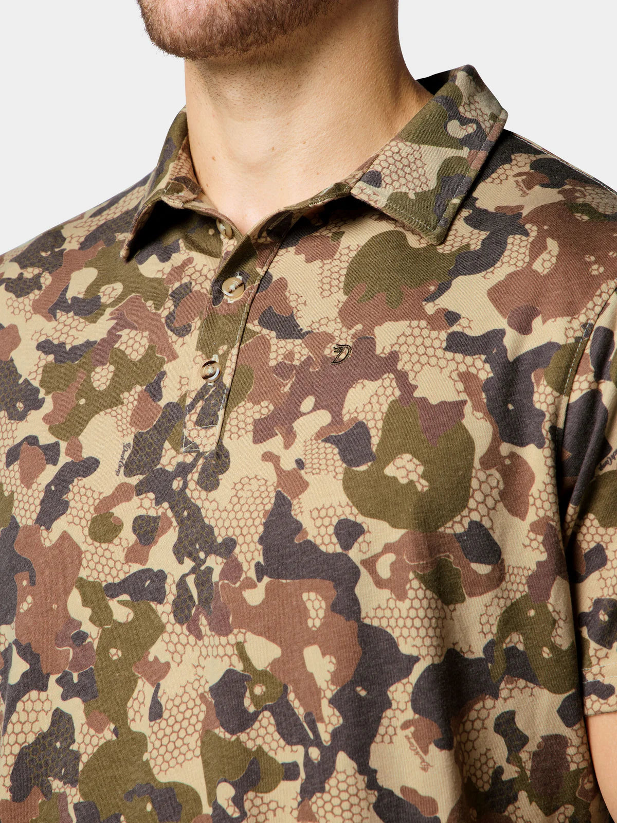 Duck Camp Men's Essential drirelease® Polo, Wetland