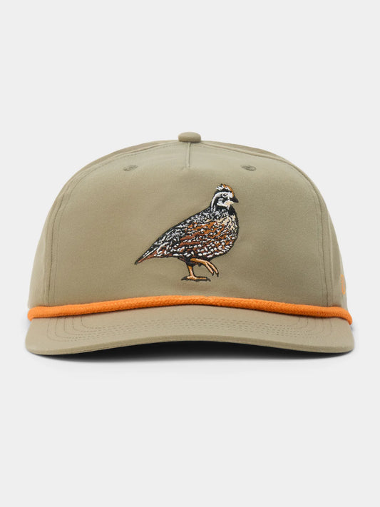 Duck Camp Bobwhite Quail Hat, Sagebrush