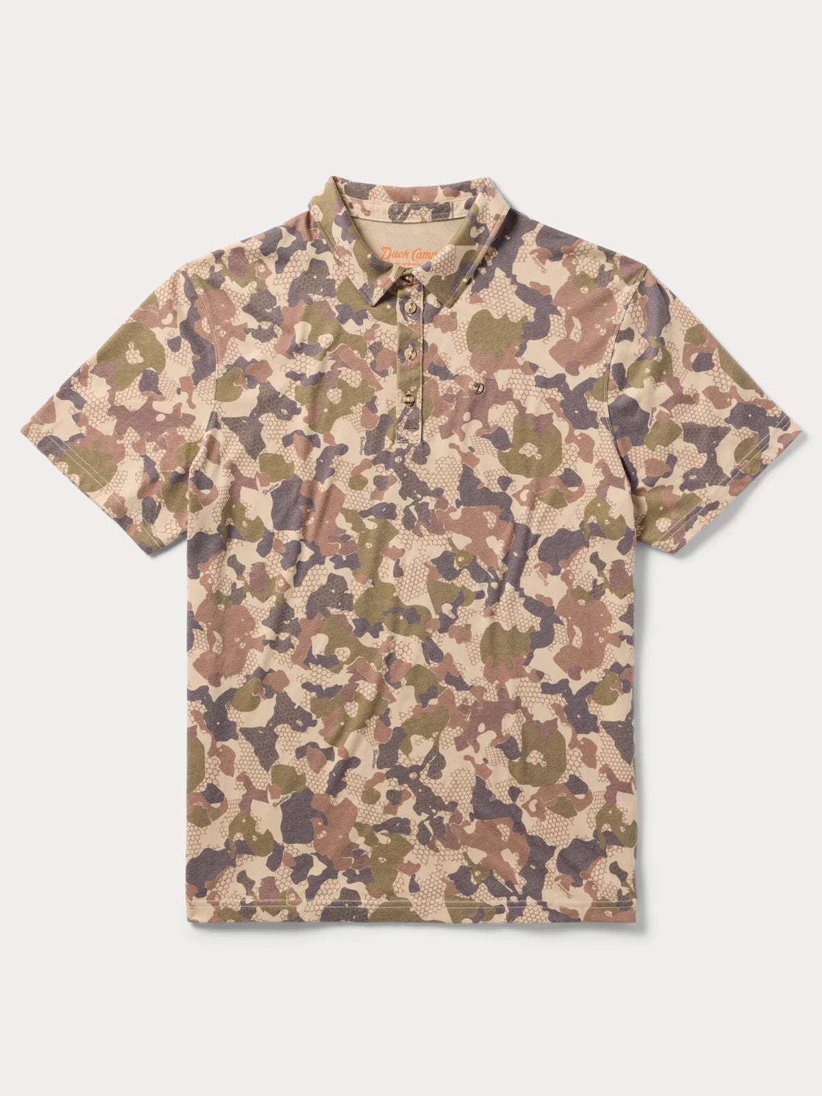 Duck Camp Men's Essential drirelease® Polo, Wetland