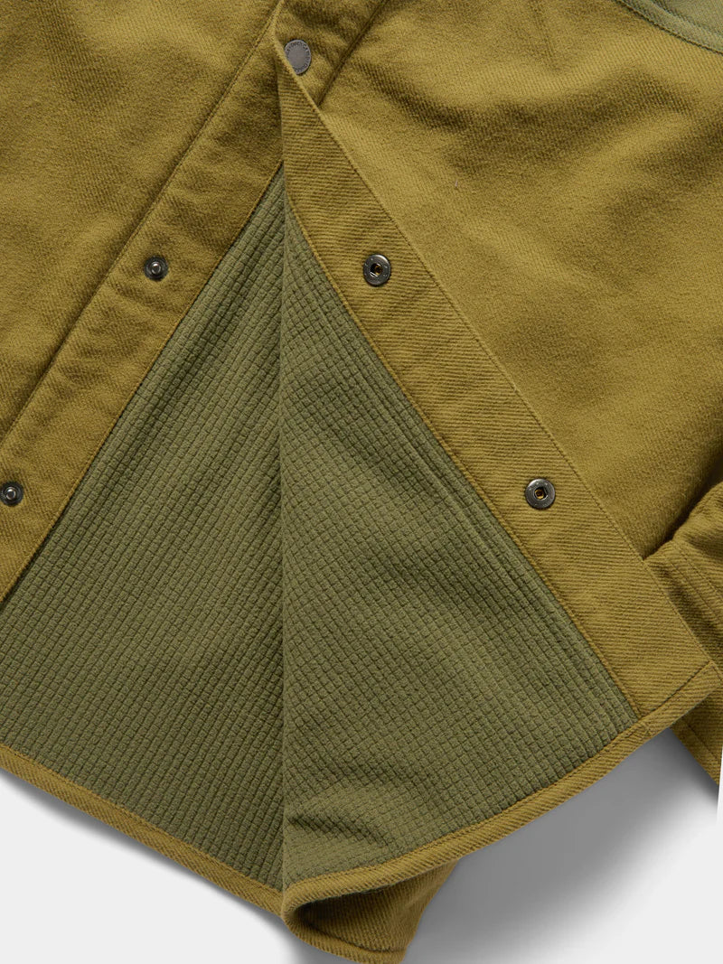 Duck Camp M's Campfire Shacket Cordgrass