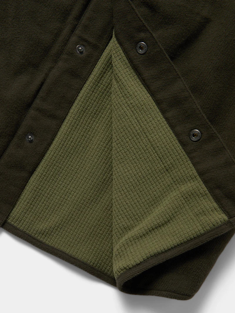 Duck Camp M's Campfire Shacket Raven