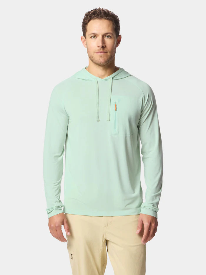 Duck Camp M's Lightweight Performance drirelease® Hoodie, Sea Foam