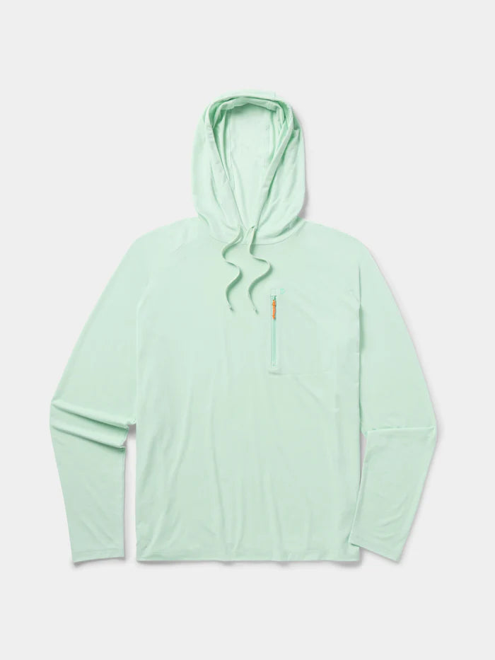 Duck Camp M's Lightweight Performance drirelease® Hoodie, Sea Foam