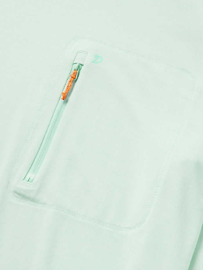 Duck Camp M's Lightweight Performance drirelease® Hoodie, Sea Foam