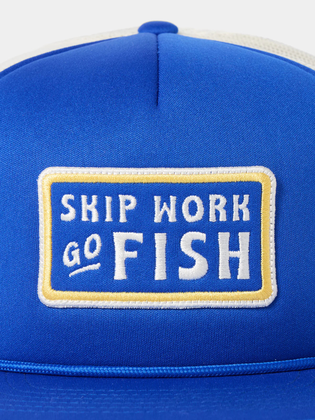 Duck Camp Skip Work Retro Trucker Hat Admiral Blue