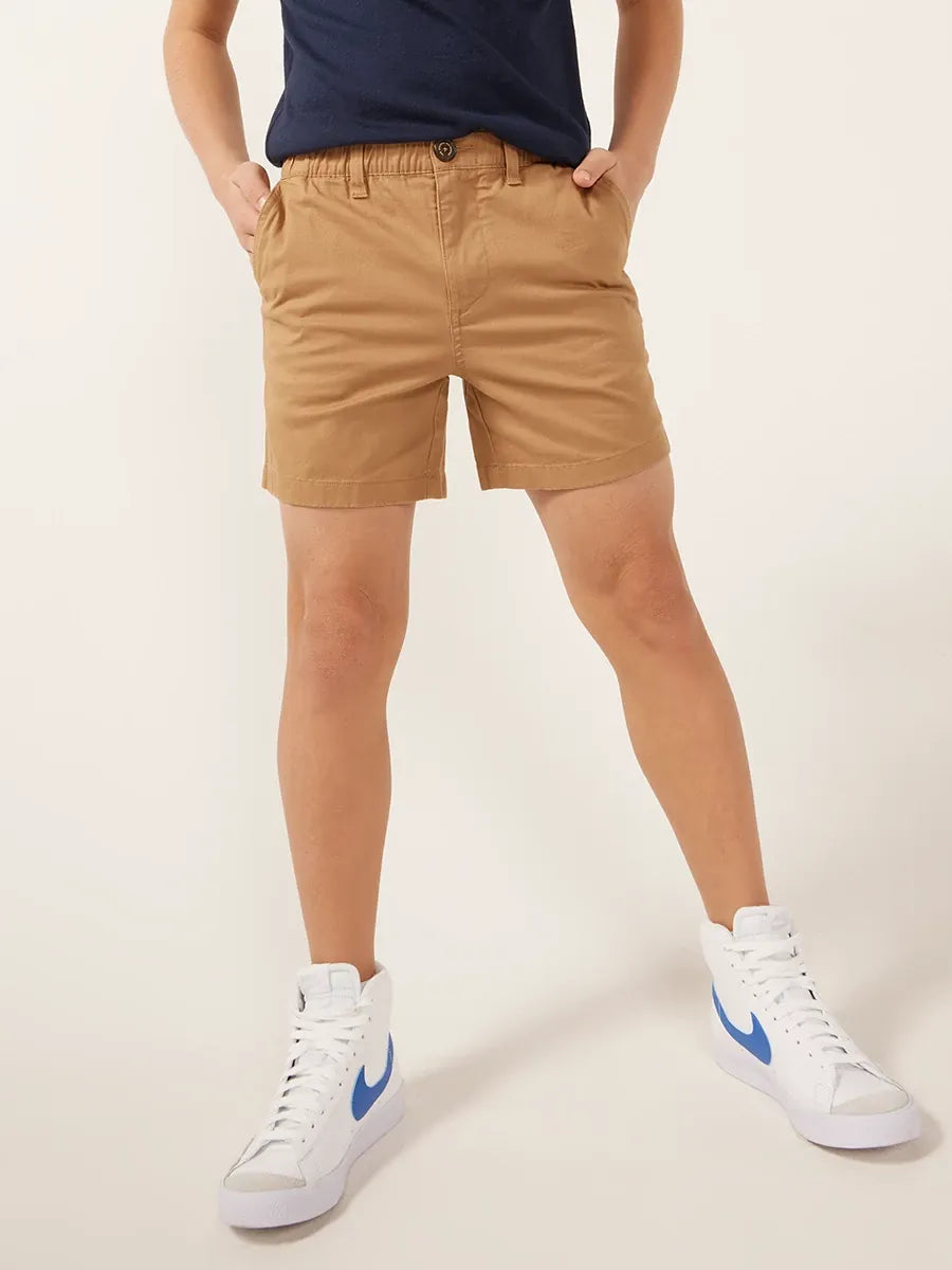 Chubbies Youth The Staples, Dark Khaki