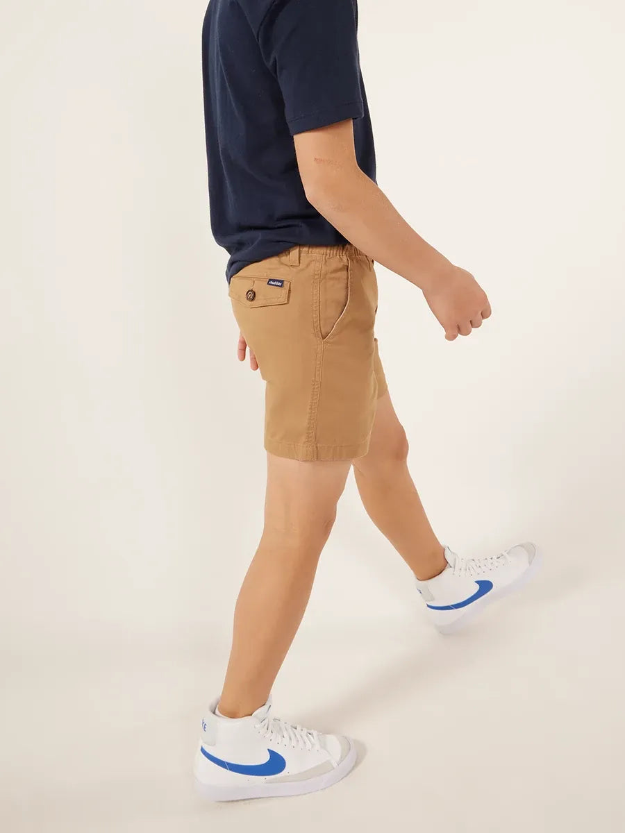 Chubbies Youth The Staples, Dark Khaki