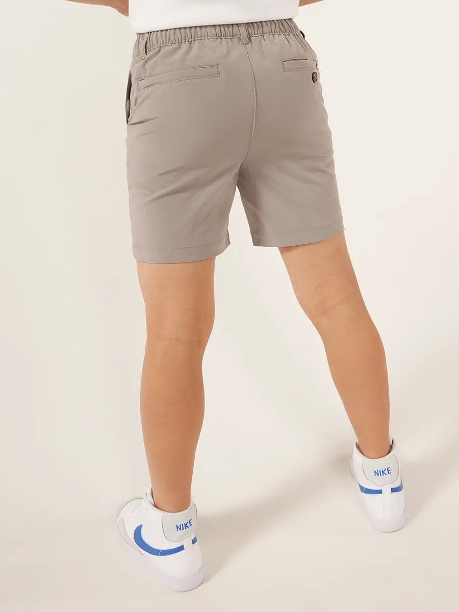 Chubbies The World's Grayests Youth Everywear Performance Short, Mid Grey