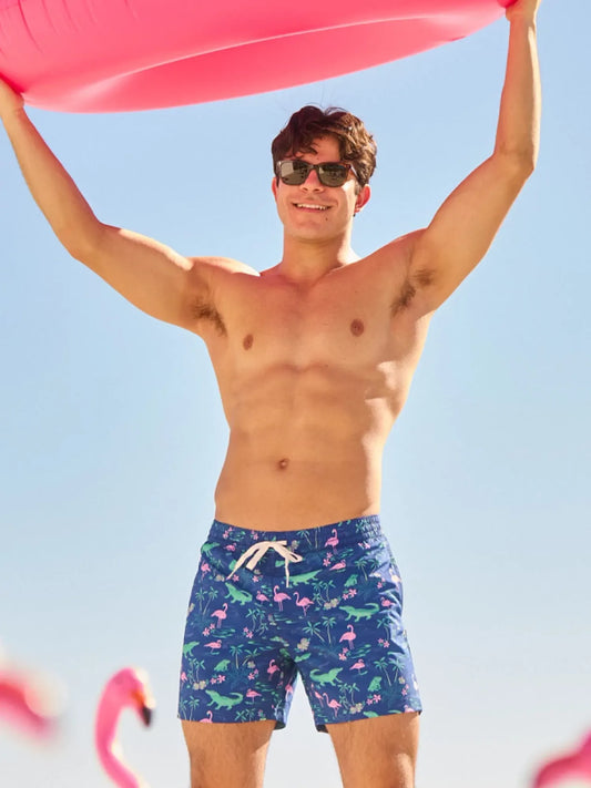 Chubbies The Swamp & Circumstances Lined Classic Swim Trunk