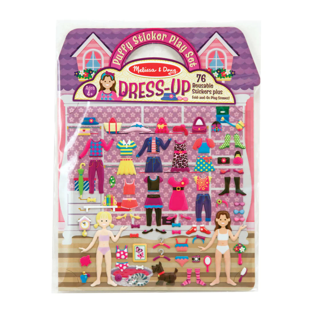 Melissa & Doug Puffy Stickers Play Set: Dress-Up