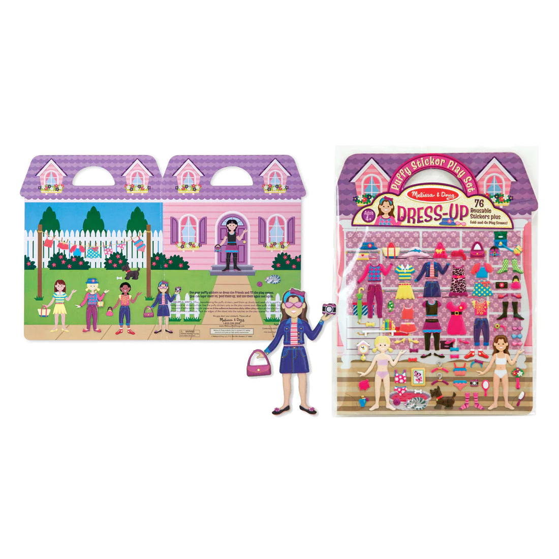 Melissa & Doug Puffy Stickers Play Set: Dress-Up