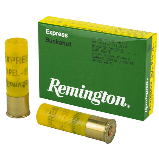 REMINGTON EXPRESS BUCKSHOT 20GA 2.75in 3 5bx