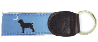 Over Under Ribbon Key Fob- Patriot