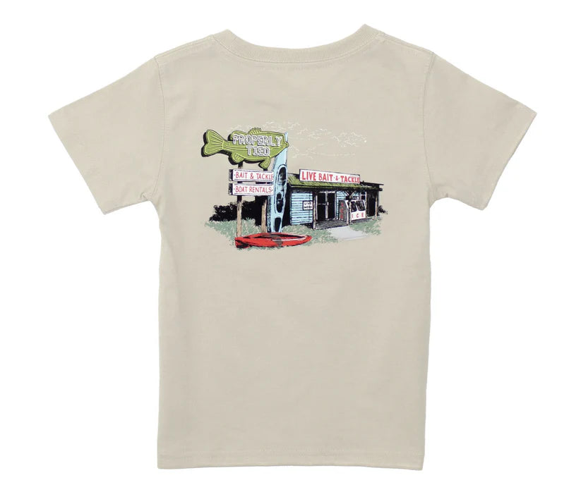 Properly Tied Bait Shop SS Linen
