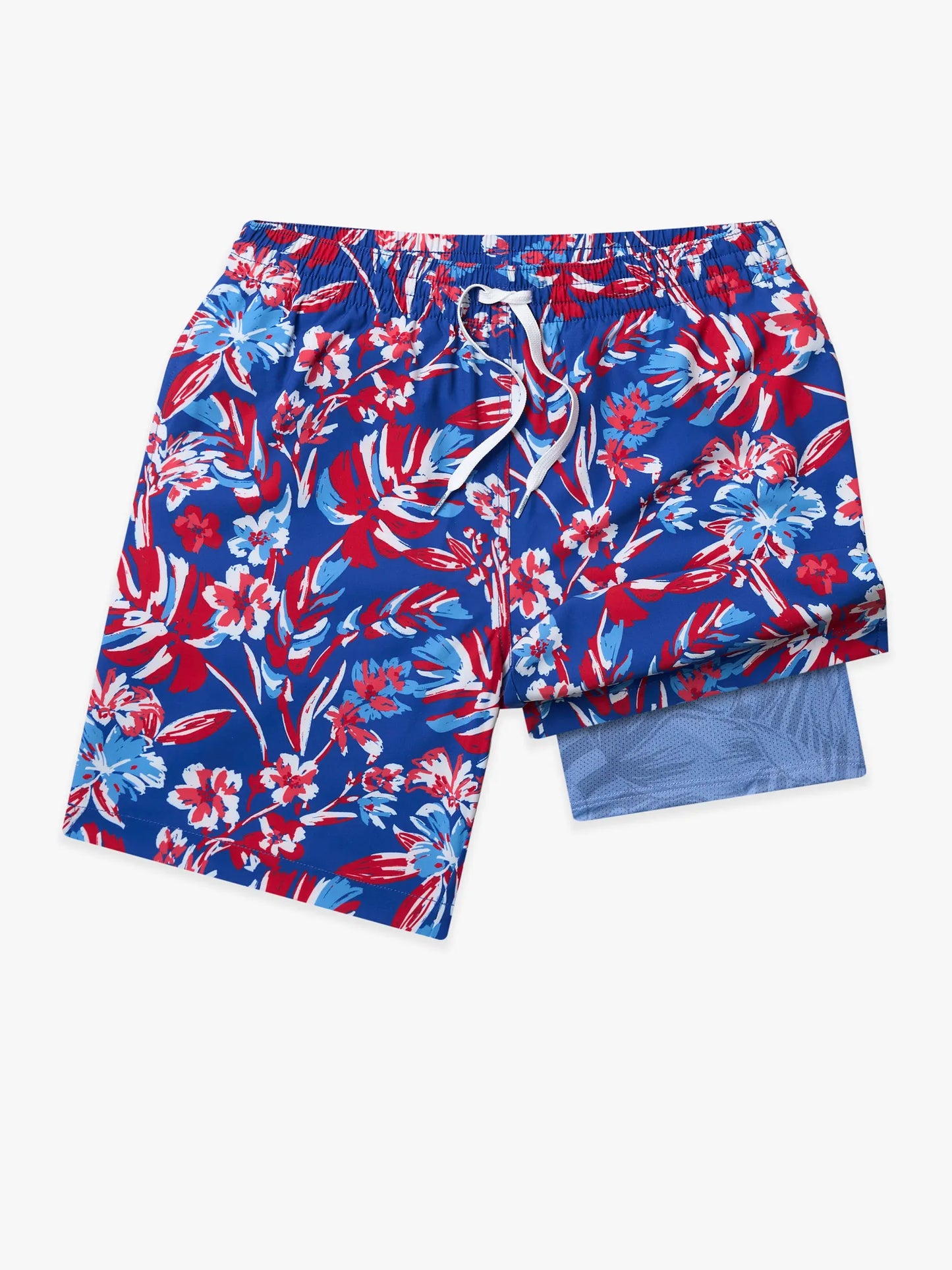 Chubbies The Star Spangled Blooms Lined Classic Swim Trunk