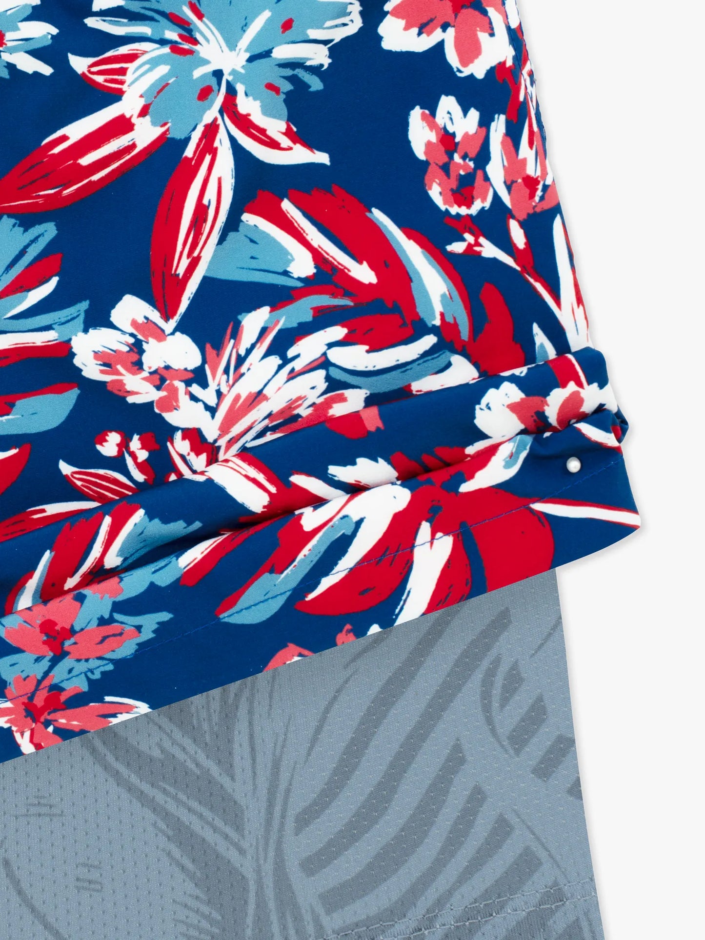 Chubbies The Star Spangled Blooms Boys Lined Classic Swim Trunk
