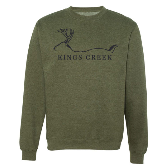 Kings Creek Apparel Topline Crewneck, Green