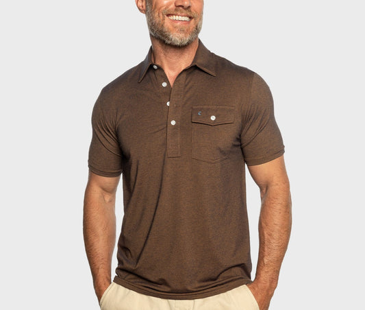 Criquet Performance Players Shirt Woodsmoke