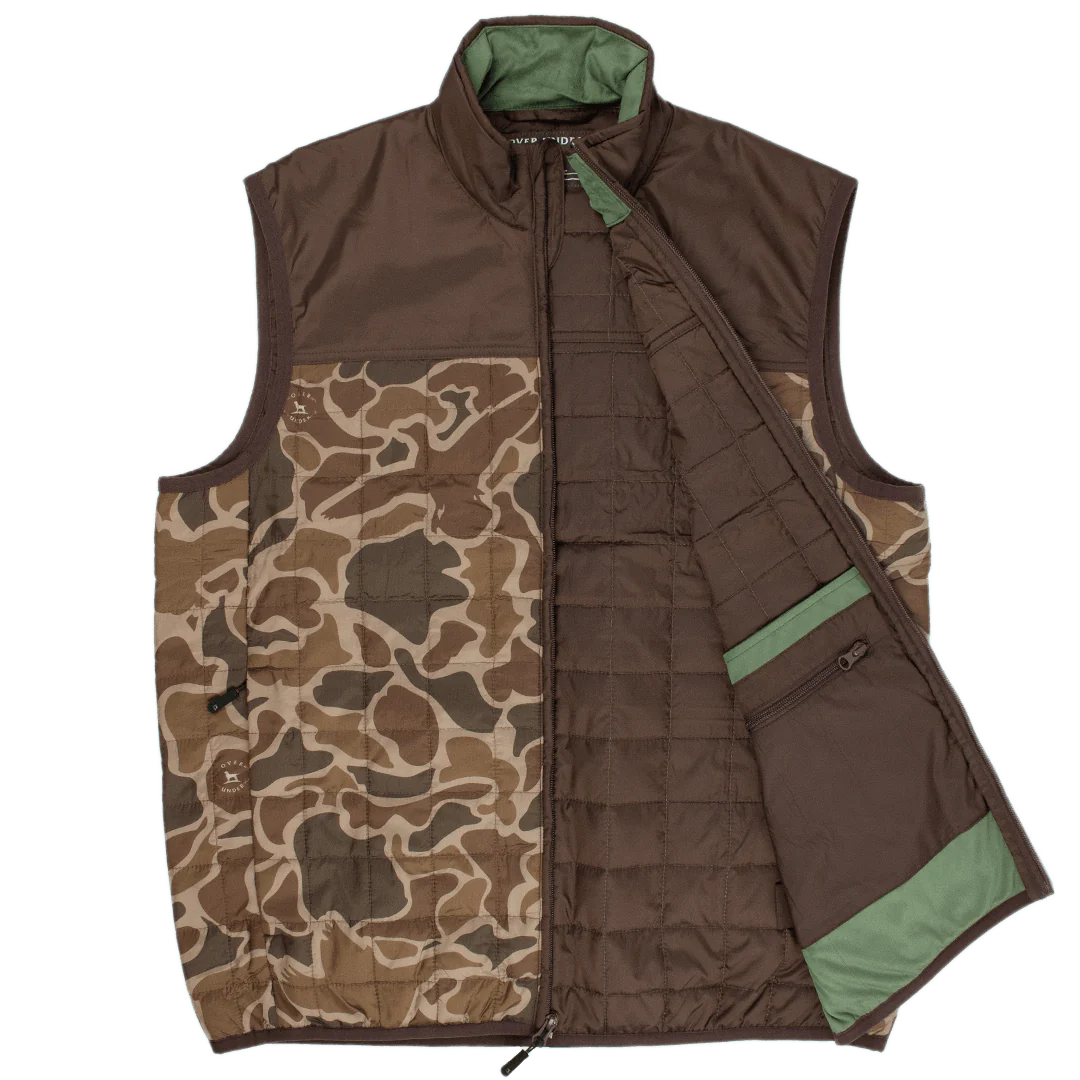 Over Under Wind River Packlite Vest- Duck Camo