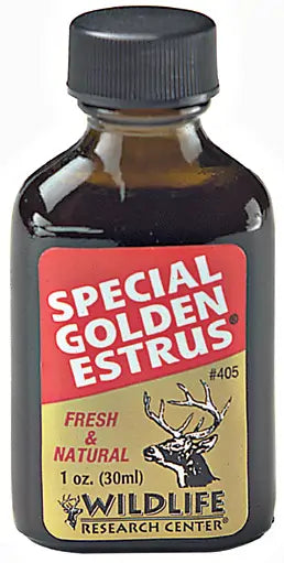 WILDLIFE RESEARCH SPECIAL GOLDEN ESTRUS 1oz BOTTLE