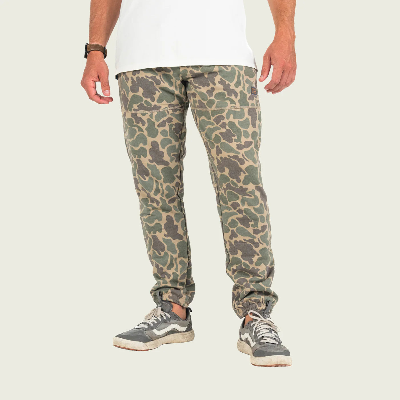Marsh Wear Fireside Fleece Pants 2.0, Green Mallard Camo
