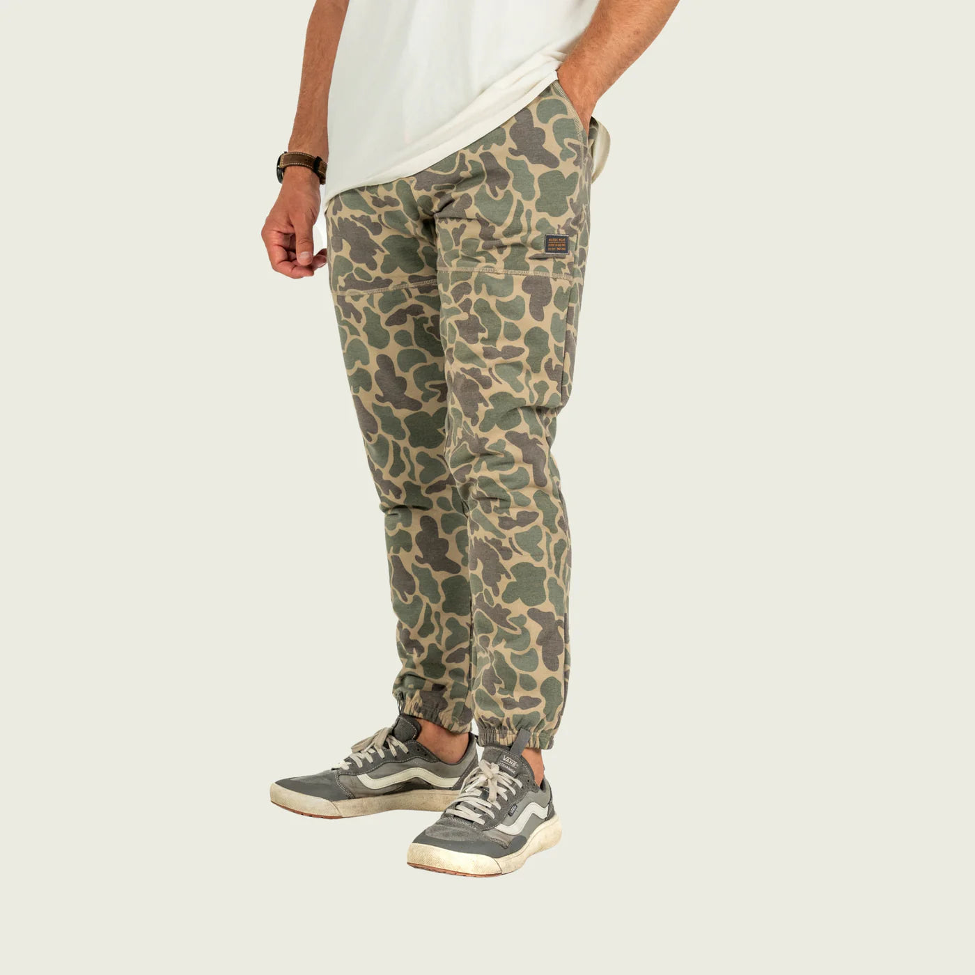 Marsh Wear Fireside Fleece Pants 2.0, Green Mallard Camo