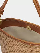 Katie Loxton Sorrento Bucket Bag, Natural Raffia