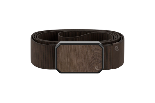 Groove Belt Walnut/ Brown
